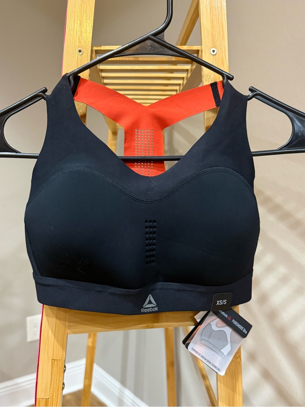 NWT Reebok PUREMOVE Sports Bra, S/XS